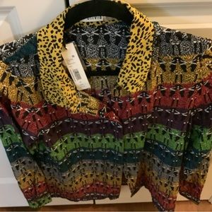 Alice and olives ombré Stace blouse